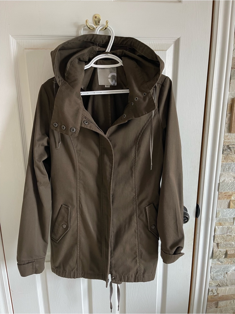 Women’s Hooded Utility Jacket - Olive